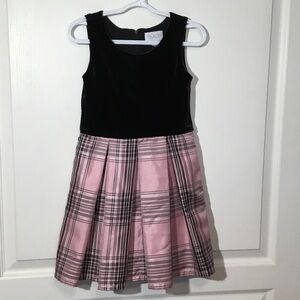 3 for$30The Children's Place Black and Pink Plaid Dress